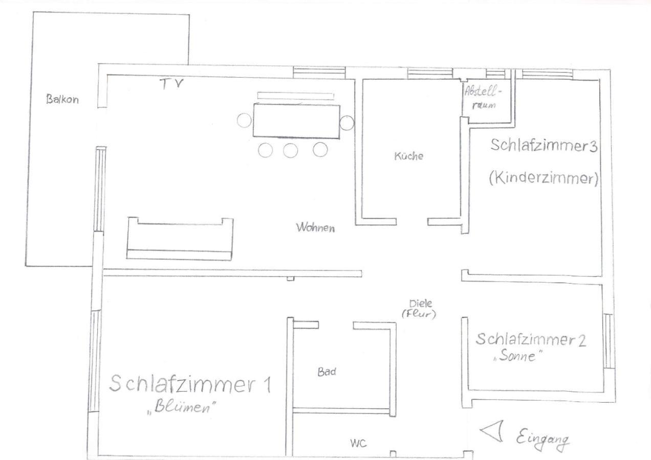 4-Zimmer Kinderfreundliche Ferienwohnung Friedrichshafen Luaran gambar
