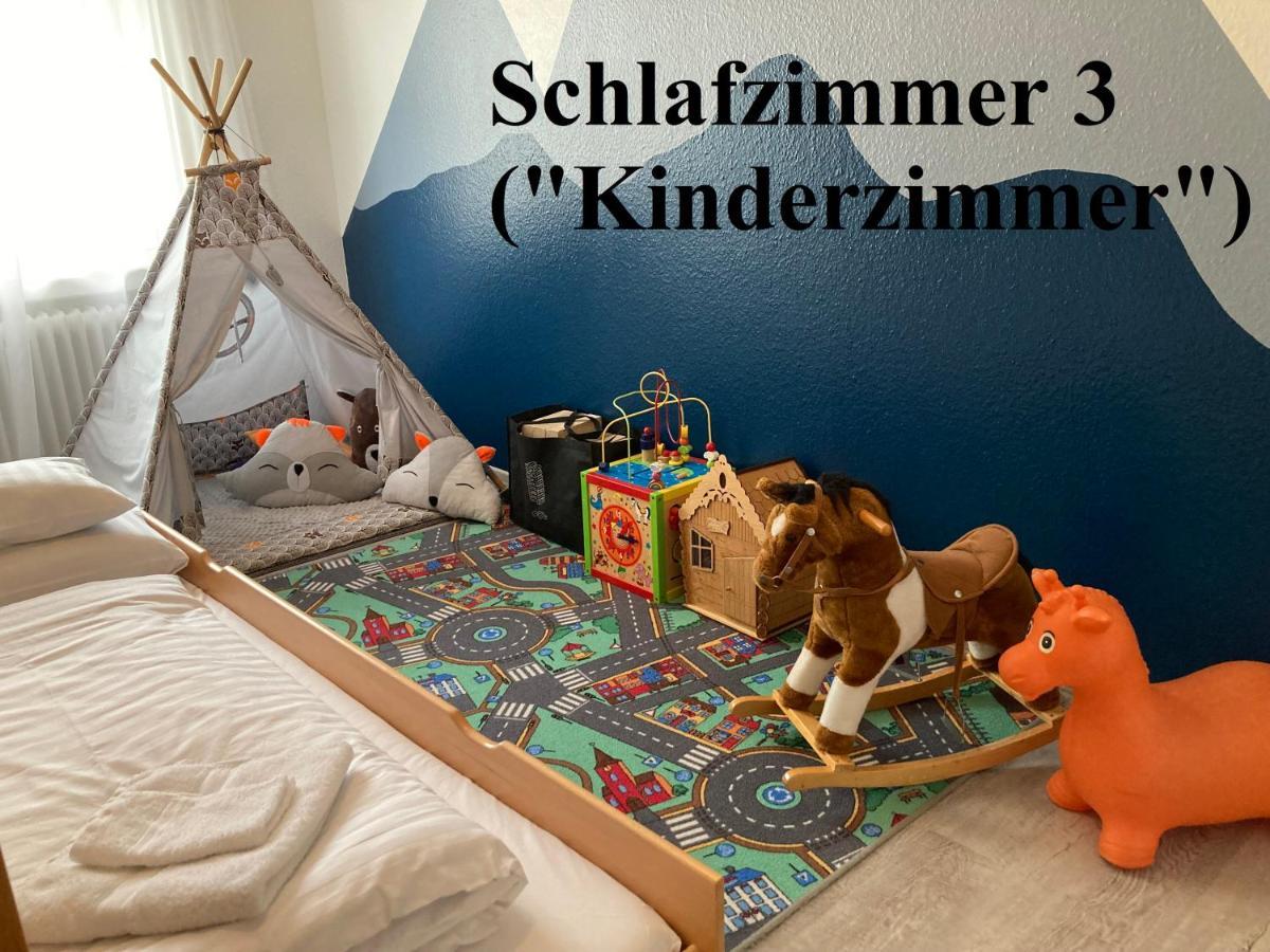 4-Zimmer Kinderfreundliche Ferienwohnung Friedrichshafen Luaran gambar
